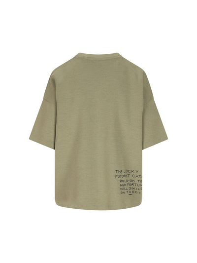 T-Shirt in cotone e poliammide. S359AJ2X01 4160 LOEWE