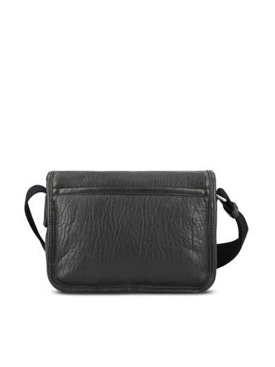Niki messenger small in pelle di agnello martellata. 776611 AAC3O1000 SAINT LAURENT