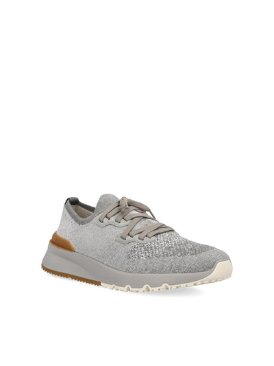 Sneakers realizzate in cotone e poliammide. MZUKISO250 CJN33 BRUNELLO CUCINELLI