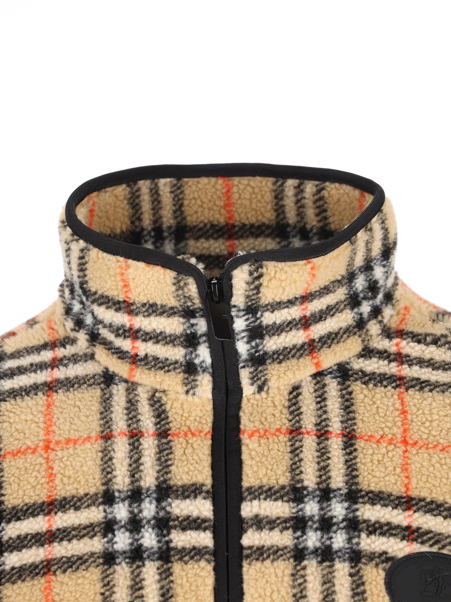 Giacca in pile di misto lana e cashmere 8122501 B9368 BURBERRY