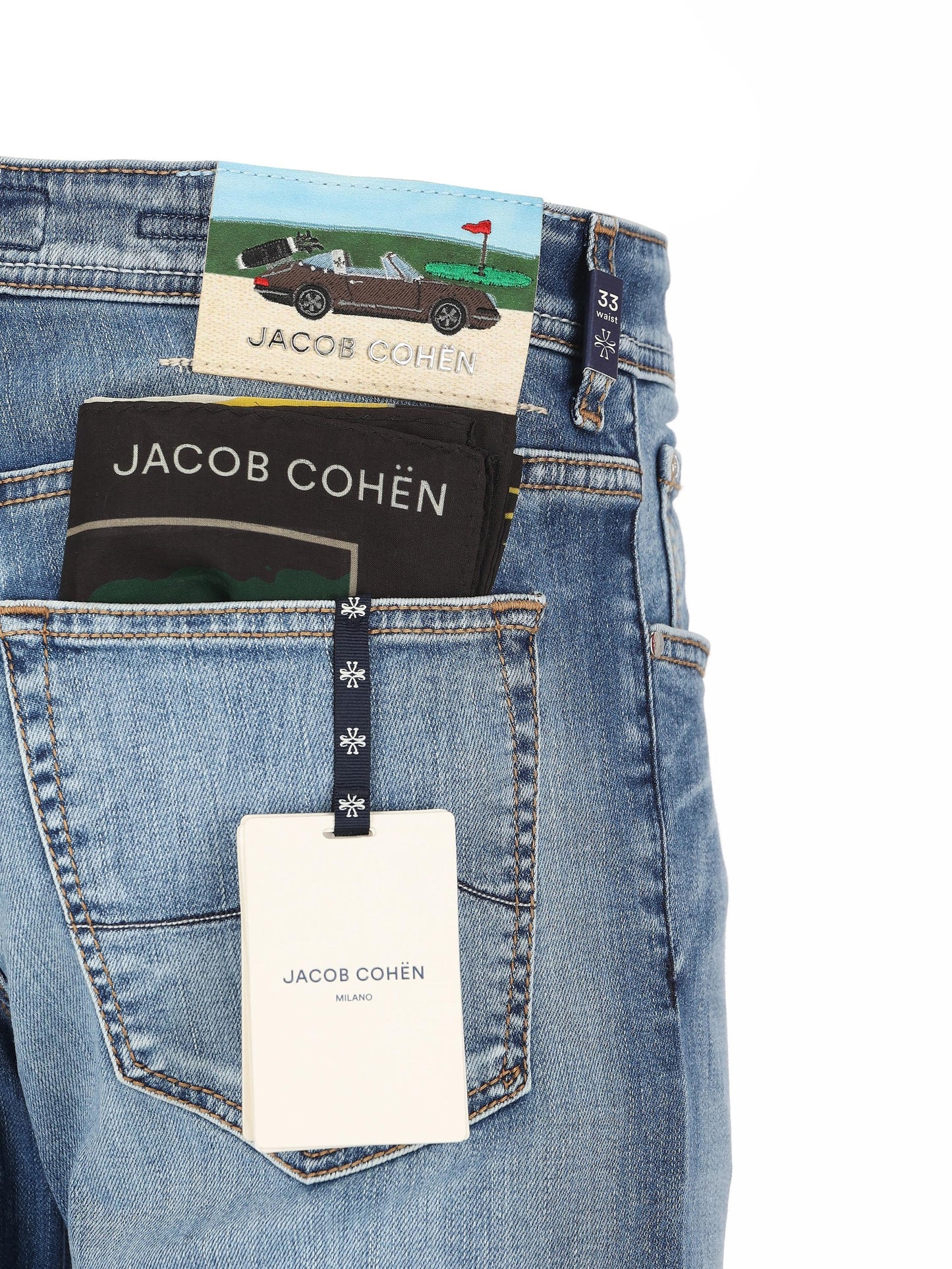 Jeans realizzati in cotone. QM004077 S3623V1200D JACOB COHËN