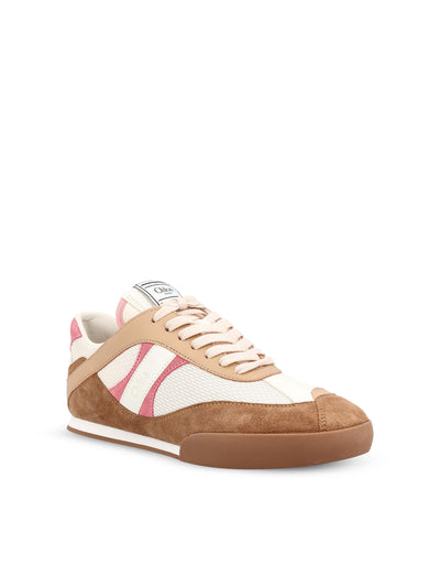Sneakers realizzate in pelle e poliestere. CH25W07IVD 6D3 CHLOE'