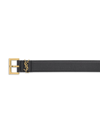 Cintura realizzata in pelle di vitello. 634437 DTI0W1000 SAINT LAURENT