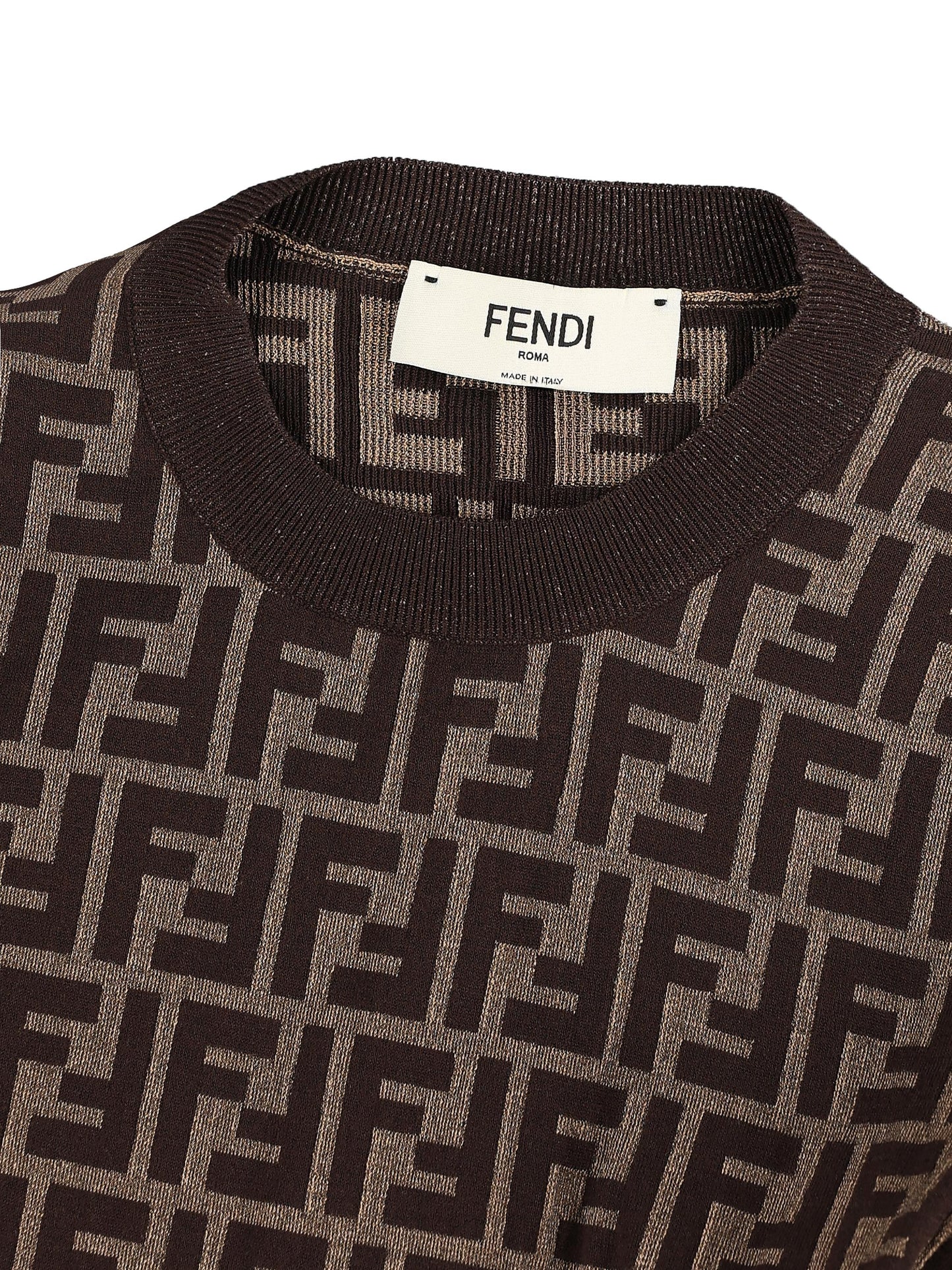 Maglia realizzata in cotone e poliammide. FZXC72 ASJTF0GGE FENDI