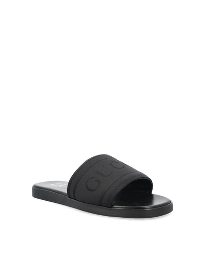 Sandali realizzati in tessuto jacquard 854485 HAAN91000 GUCCI