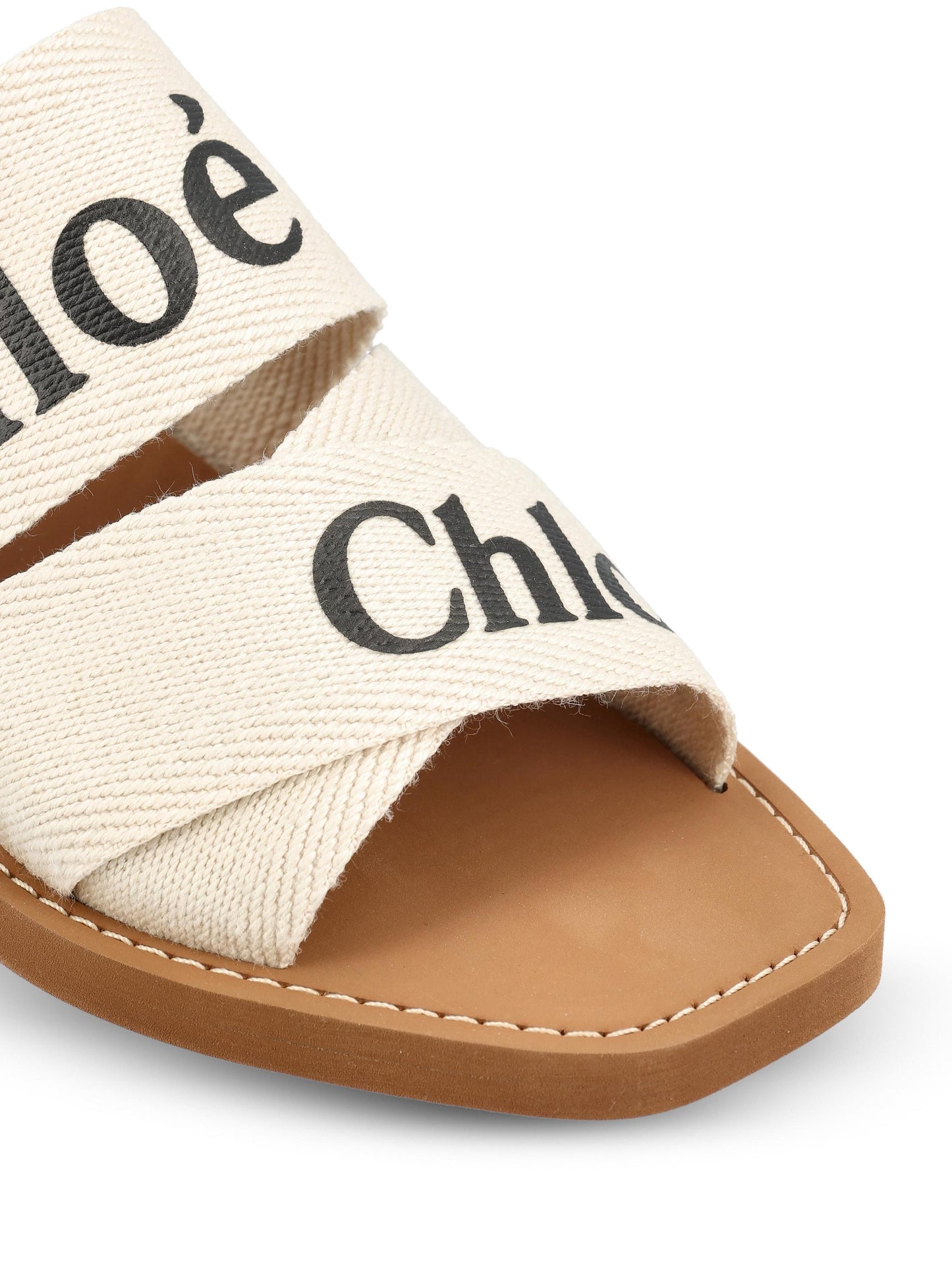 Sabot realizzate in lino. CHC22U550Z3 101 CHLOE'