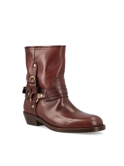 Stivali realizzati in pelle. 25ABO0214FA-C1A22S 50BW ISABEL MARANT