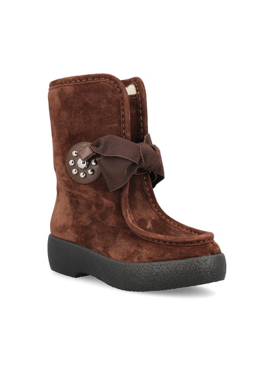 Stivali realizzati in pelle scamosciata. 7W2S0MM7JEG DKB VALENTINO GARAVANI