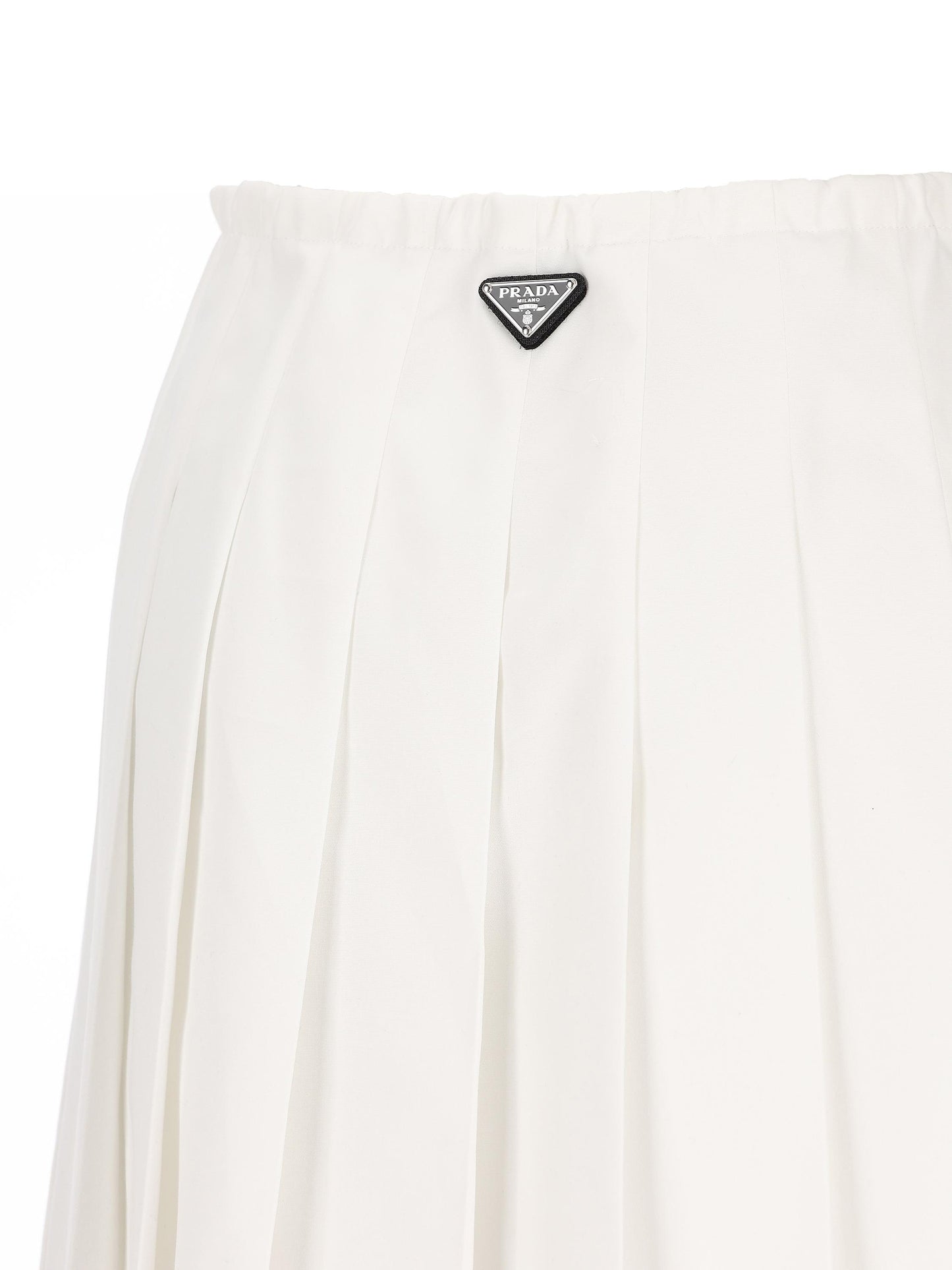 Gonna realizzata in cotone e poliestere. P145VX 187PF0009 PRADA