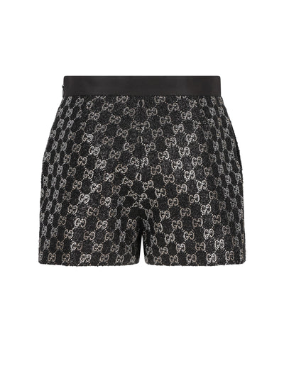 Shorts realizzati in tweed di lana. 853382 ZARWY1000 GUCCI