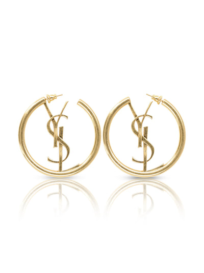 Orecchini realizzati in metallo. 868176 Y15007005 SAINT LAURENT