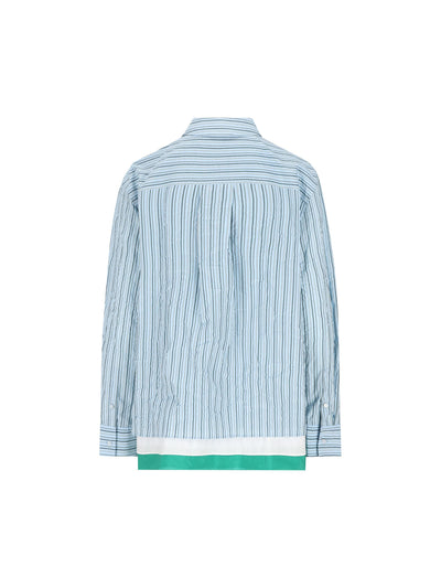 Camicia realizzata in cotone tecnico. S540Y05XDE 5497 LOEWE