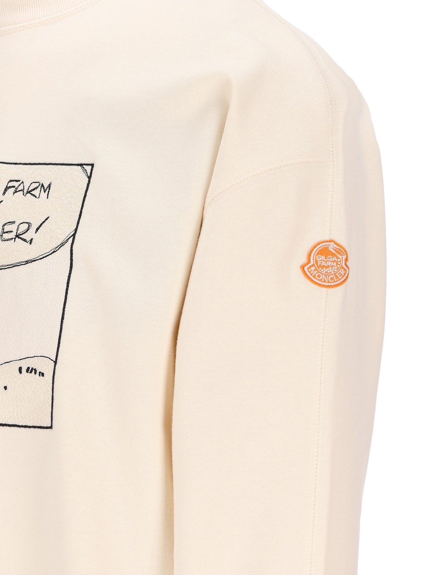 Felpa in cotone. M8G00002 89AUJ02B MONCLER - DONALD GLOVER