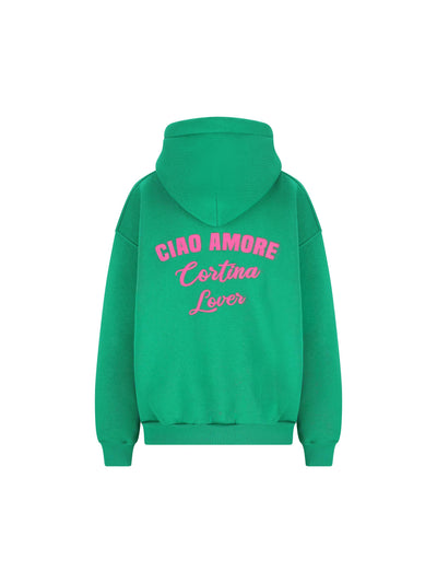 Felpa con cappiccio Ciao Amore Cortina Lover F25ET2322K 12 GIADA BENINCASA