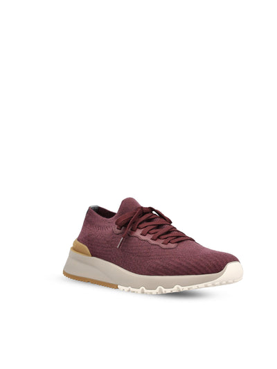 Sneakers realizzate in maglia. MZUPMBO252 CDS54 BRUNELLO CUCINELLI