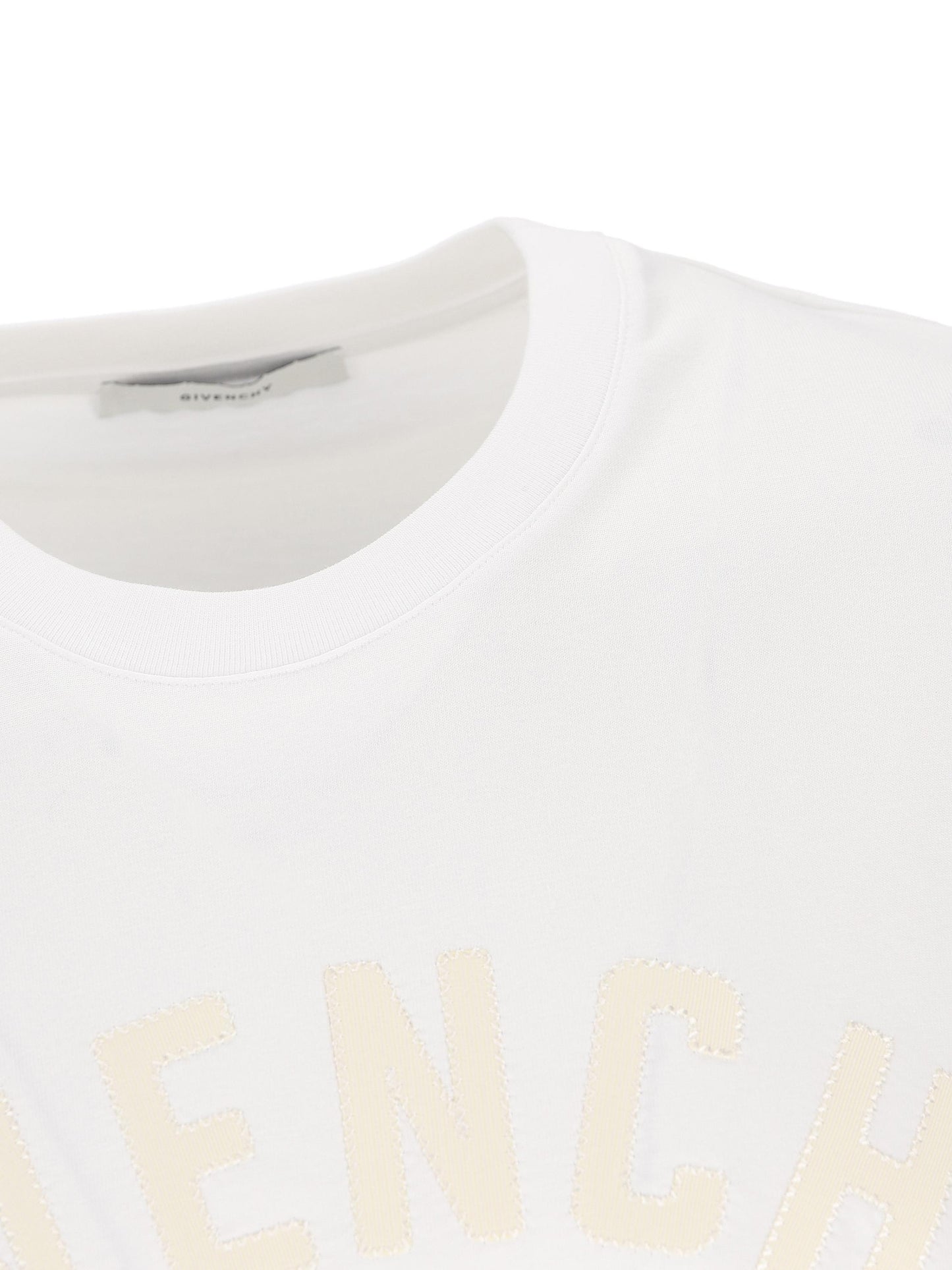 T-shirt GIVENCHY Paris in cotone bianco BM71NK3YRS 100 GIVENCHY