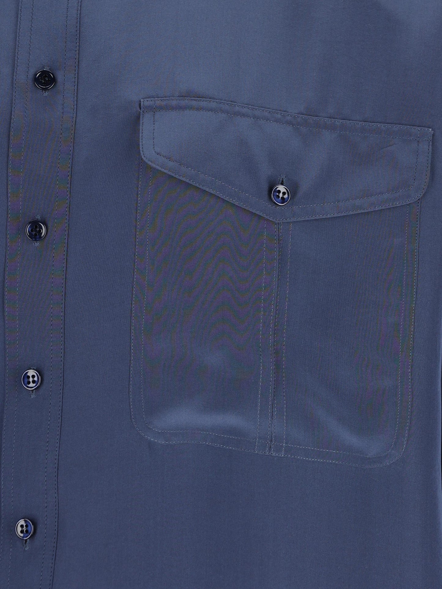 Camicia realizzata in viscosa e seta. 854249 Y2N494812 SAINT LAURENT
