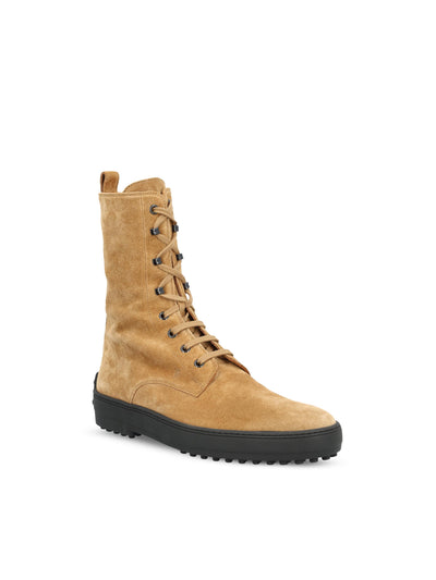 Stivale realizzato in pelle di vitello scamosciata. XXW84L0JU70RE0 S816 TOD'S