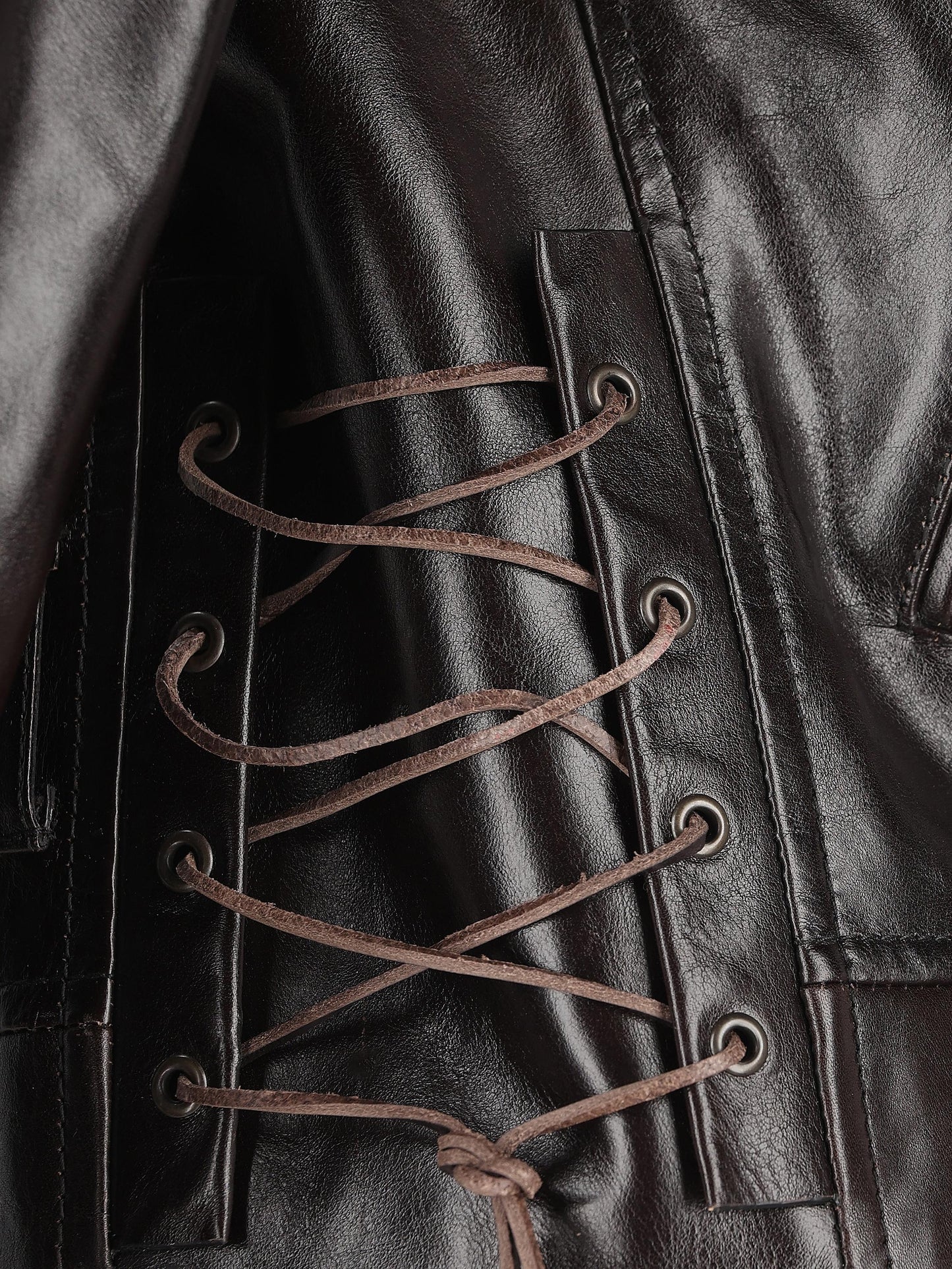 Giacca in pelle di vitello. 865713 YCVG22825 SAINT LAURENT