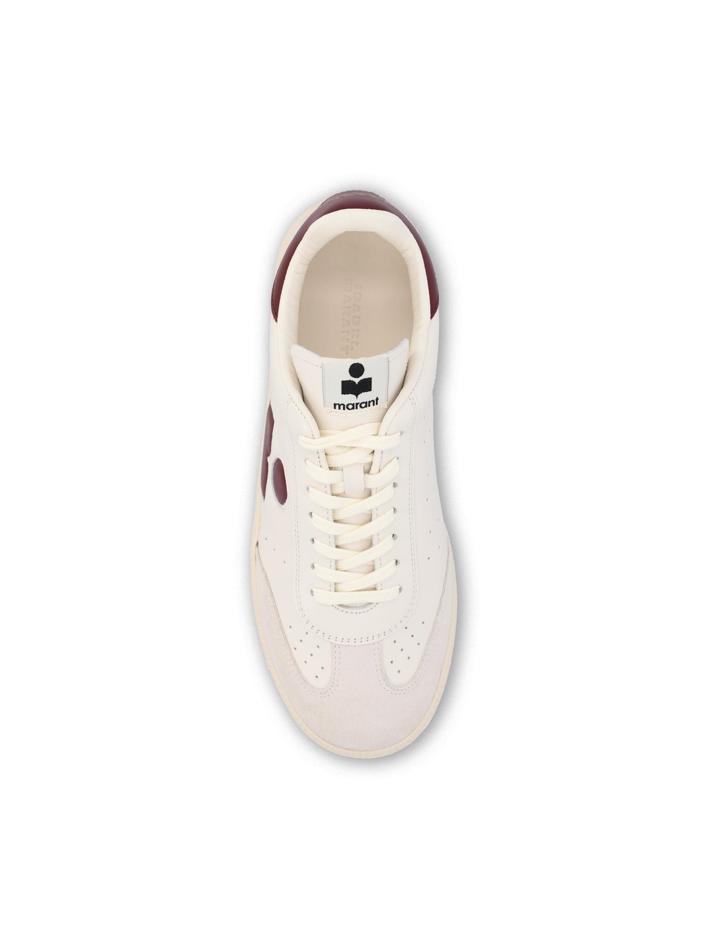 Sneakers realizzate in pelle. 24EBK0014FA-A4E11S ECBY ISABEL MARANT