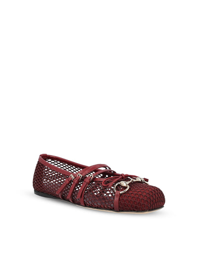Ballerine realizzate in rete. 835077 FAEQZ6207 GUCCI