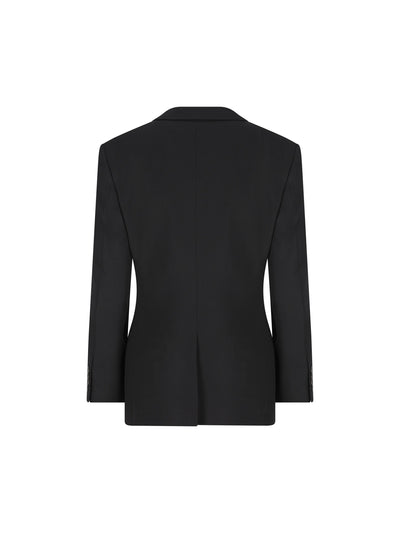 Giacca Sartoriale Standard da Donna in Nuovo Nero 850772 TPT071038 BALENCIAGA