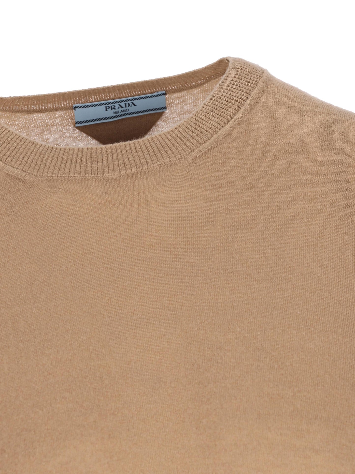 Maniche corte in cashmere. P24D2Q 17O0F0040 PRADA