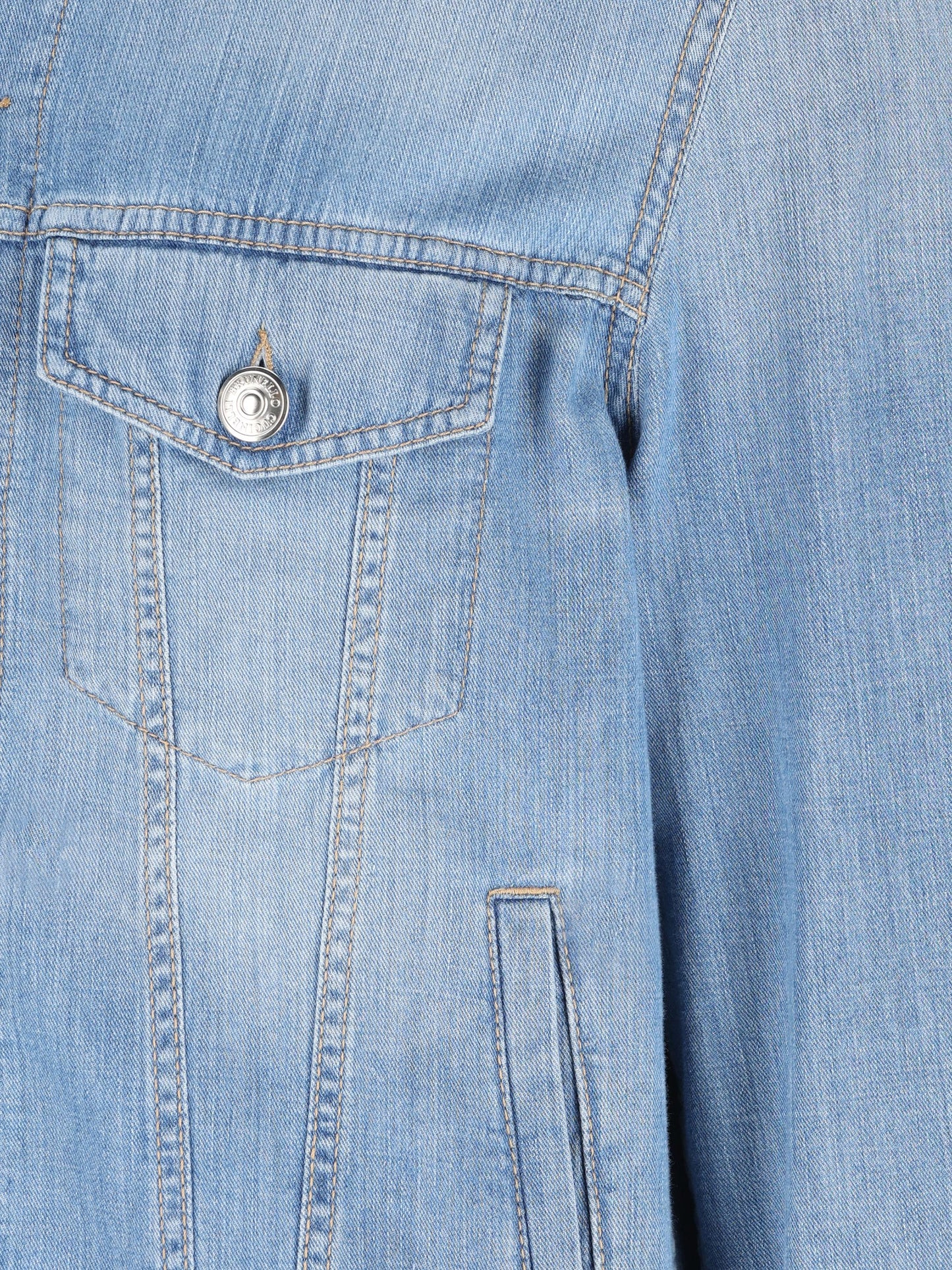 Giubbino quattro tasche in denim leggero Old ME6456909 C1470 BRUNELLO CUCINELLI