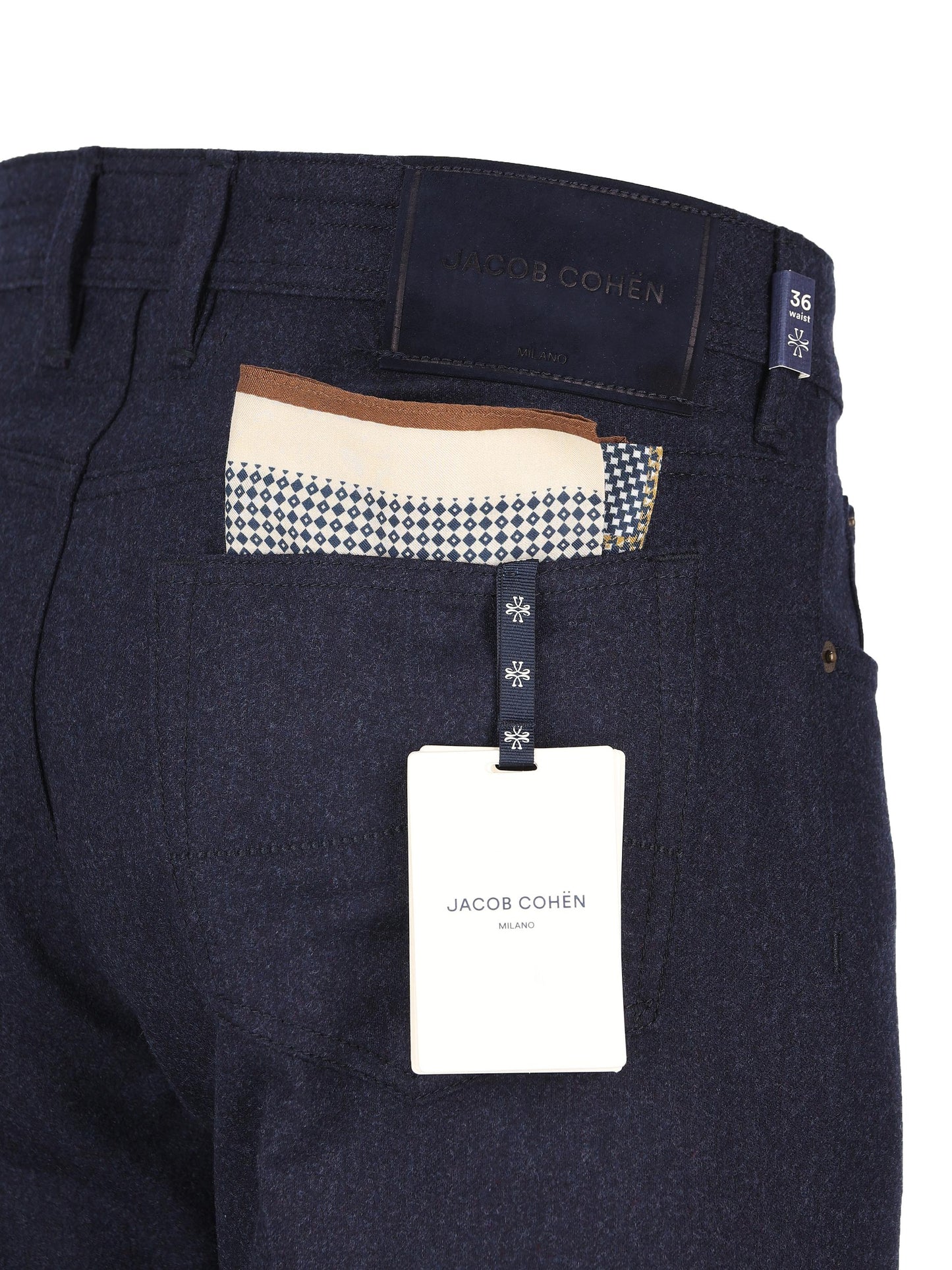 Pantaloni realizzati in lana vergine QW004001 S3679RWY911 JACOB COHËN