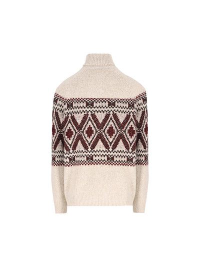 Maglia in lana vergine e seta. MRI505403 CPW29 BRUNELLO CUCINELLI