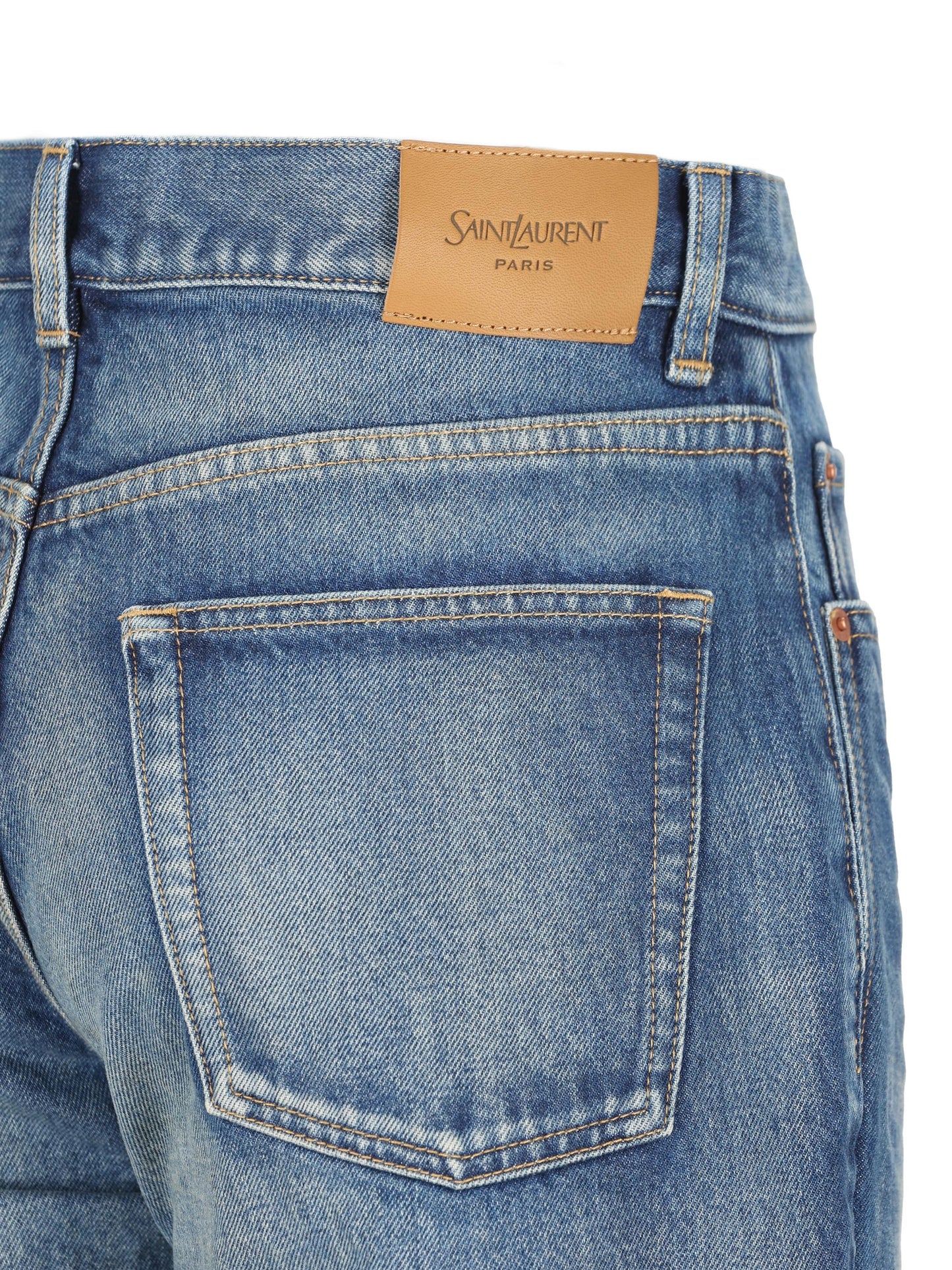 Jeans realizzati in cotone. 827965 Y35AY5105 SAINT LAURENT