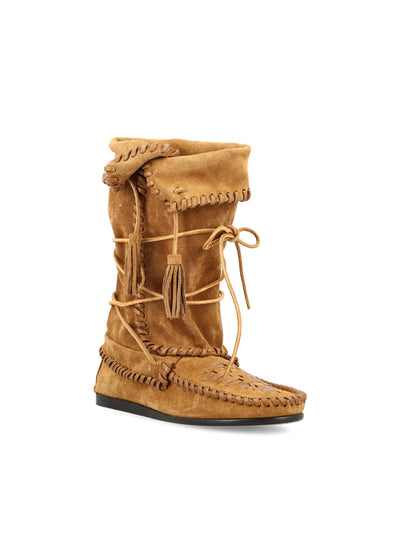 Stivali realizzati in pelle scamosciata. 25EBO0210FA-C2A05S 50CO ISABEL MARANT