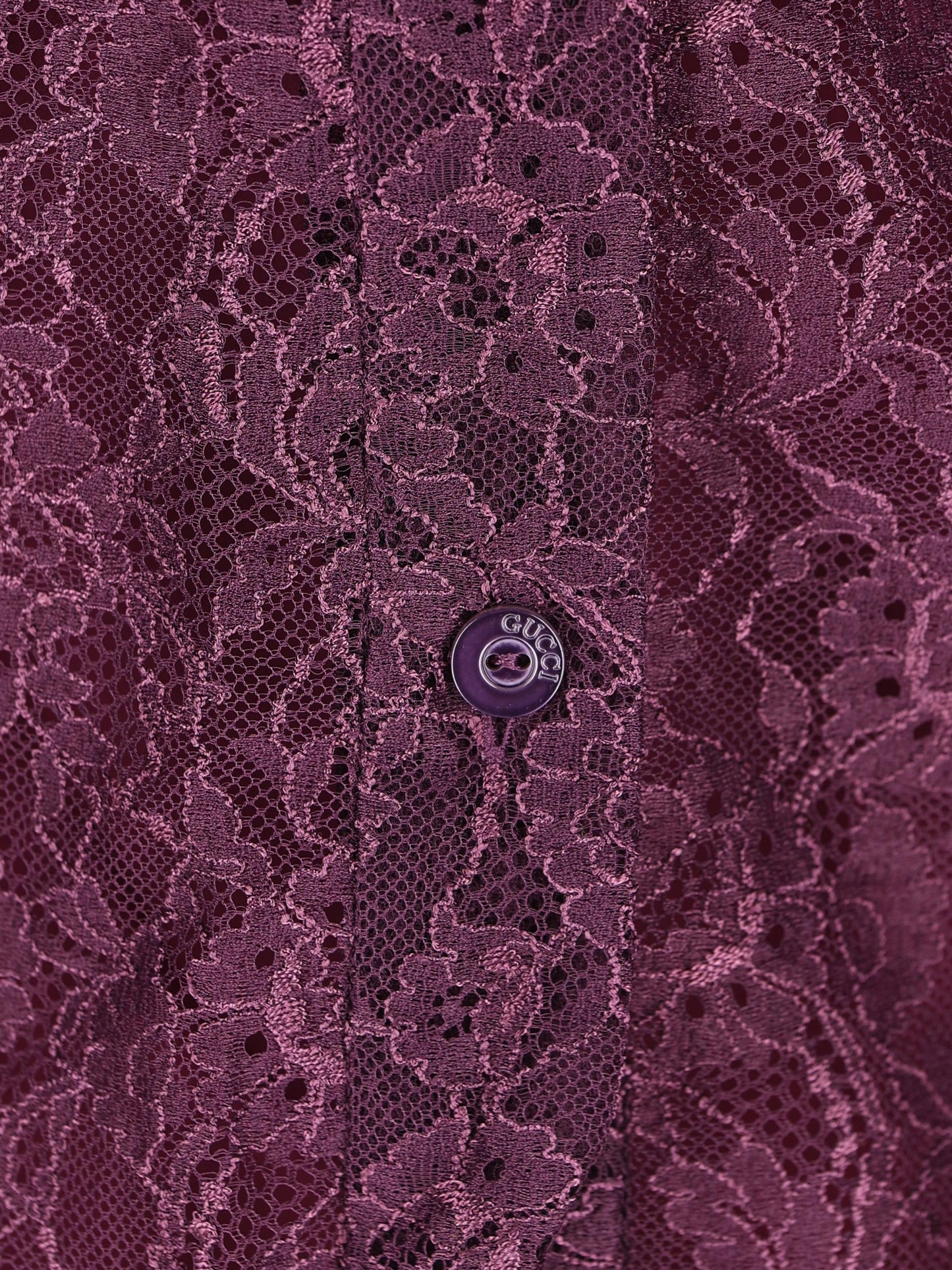 Camicia realizzata in pizzo<BR/> 854518 ZAUMU5533 GUCCI
