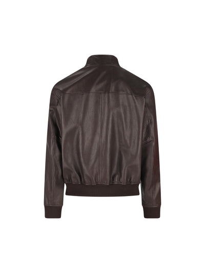 Giacca realizzata in pelle. ICE MORO TAGLIATORE