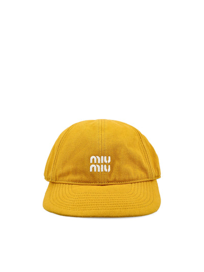 Cappello realizzato in cotone. 5HC369 2CR1F05B3 MIU MIU