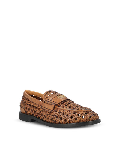Mocassini realizzati in pelle di vitello. 5D683E 3ZN7F0046 MIU MIU