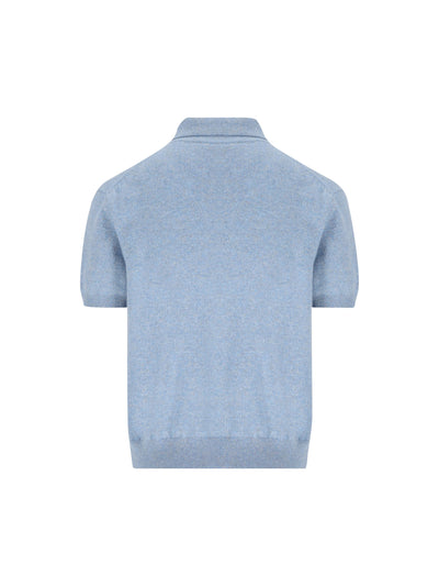 Polo realizzata in baby cashmere. FAQ8646 60NK LORO PIANA