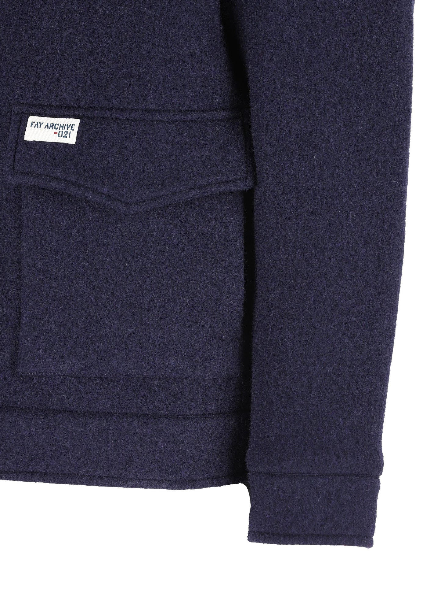 Giacca realizzata in lana vergine e poliammide. MAM12511610XQZ U807 FAY