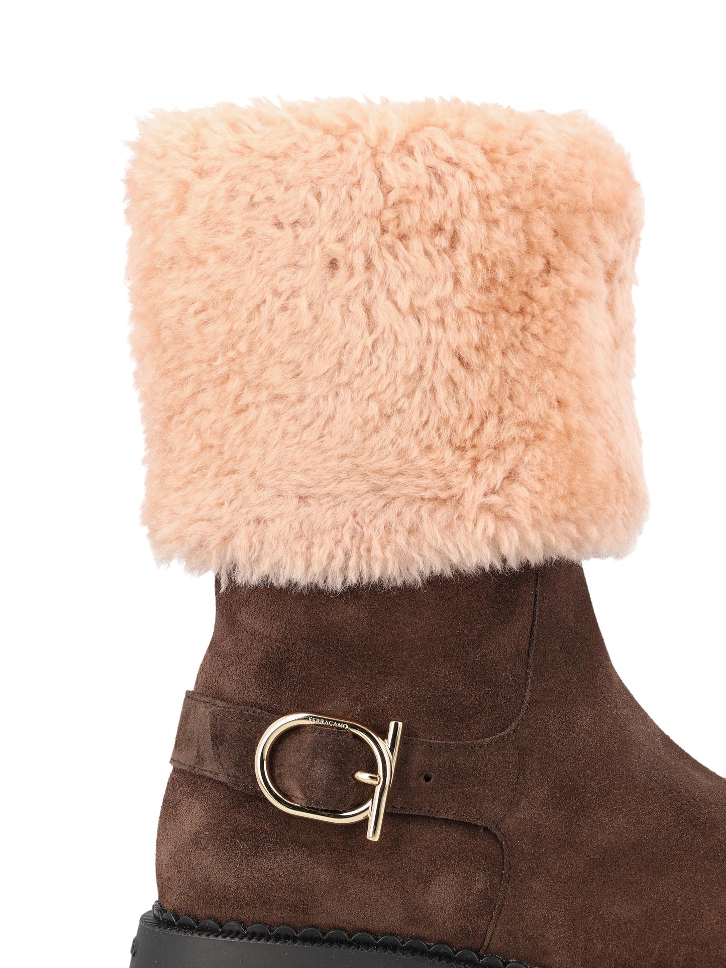 Stivali realizzati in pelle. 01K460 784768002 SALVATORE FERRAGAMO