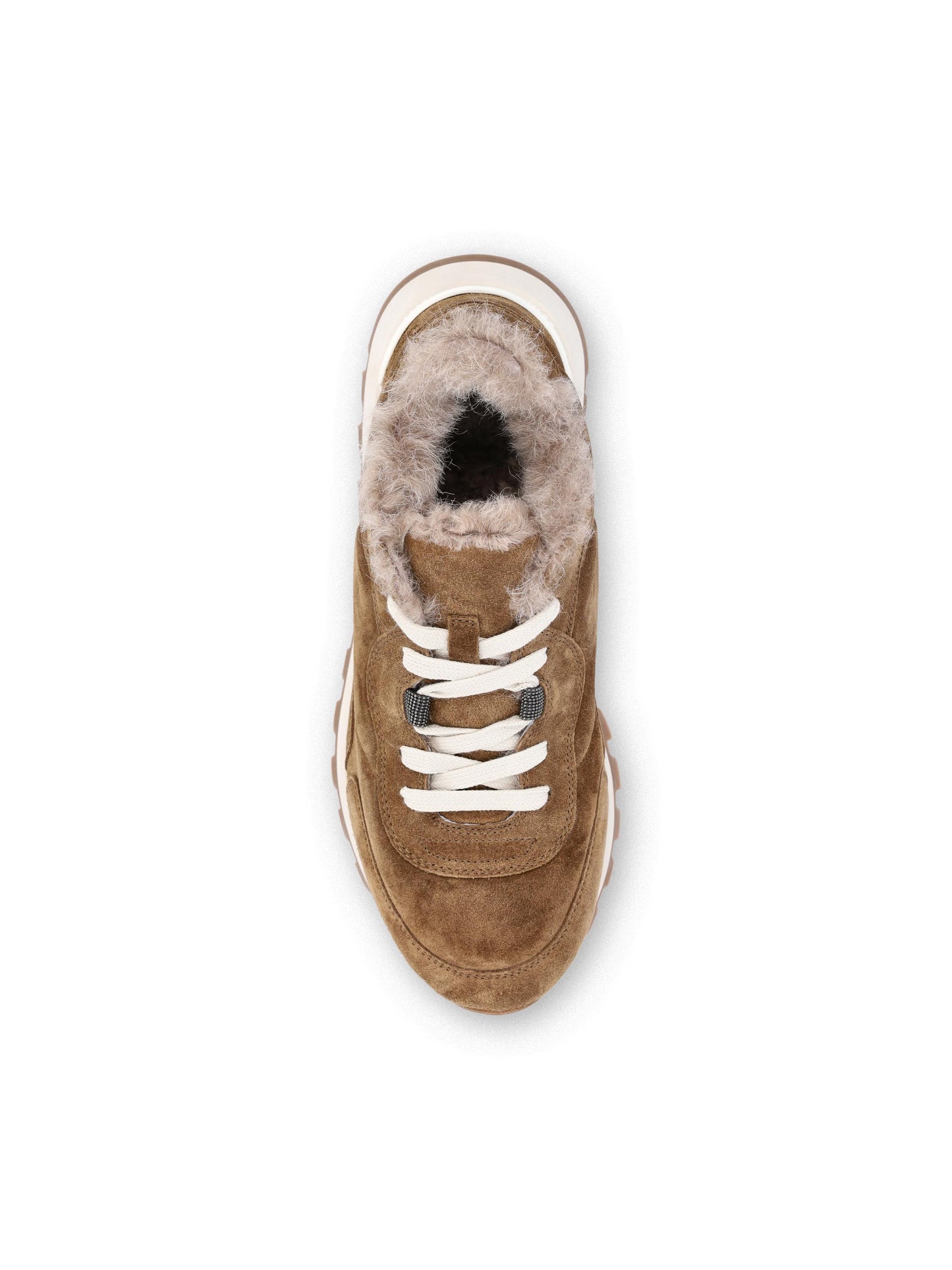 Sneakers realizzate in pelle. MZSFG3092 C7495 BRUNELLO CUCINELLI