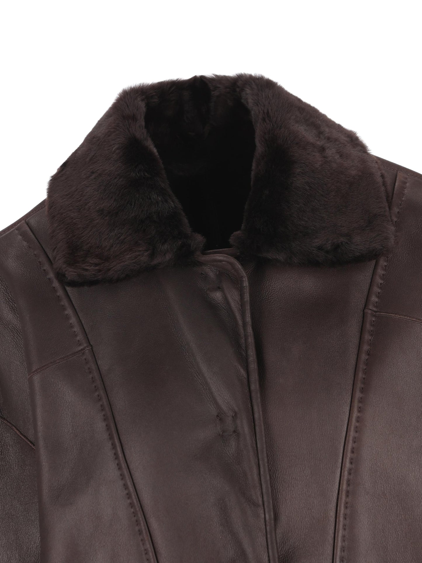 Cappotto realizzato in montone. 2521416015600 002 MAX MARA - ATELIER