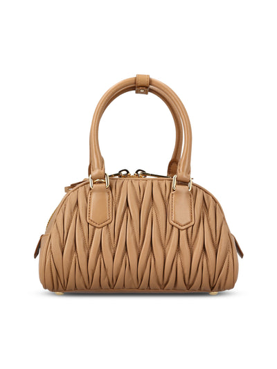 Borsa Arcadie in nappa matelassé 5BB191 AN88F098L MIU MIU