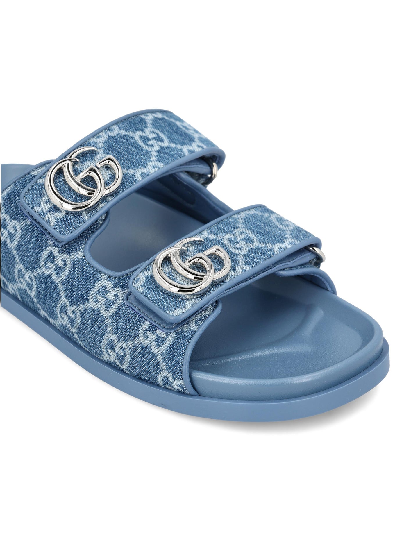 Sandali realizzati in tessuto GG. 855390 FAFG64746 GUCCI