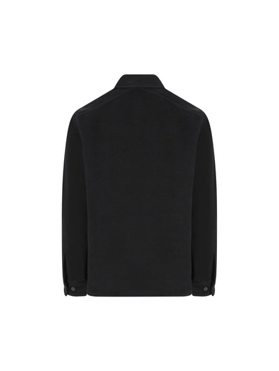 Overshirt in Lana e Cotone con Tasche 19MMOS008A 110527A999 MASSIMO OSTI STUDIO