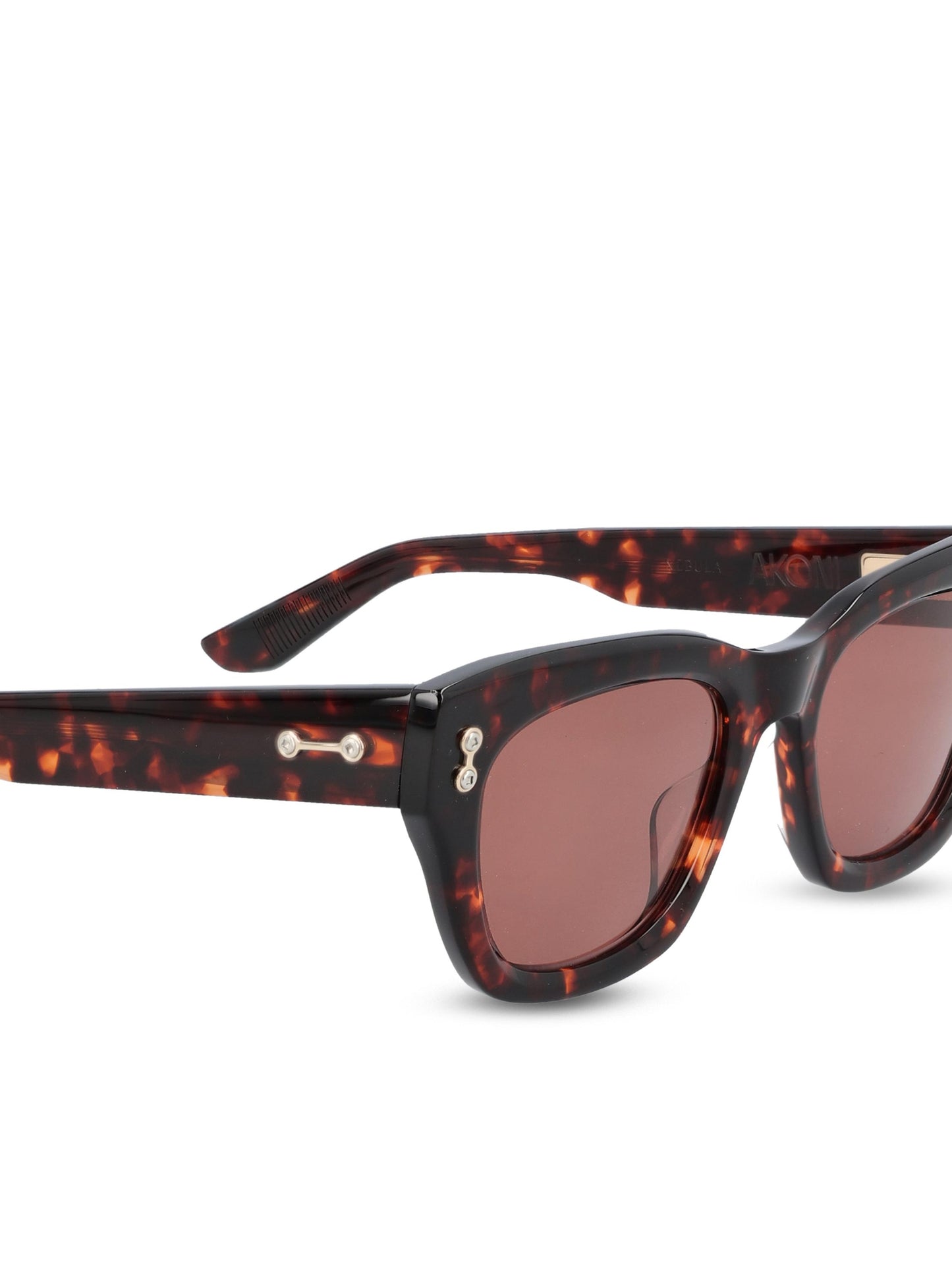 Occhiali da sole realizzati in acetato. AKS-527C-50 TRT - GLD AKONI