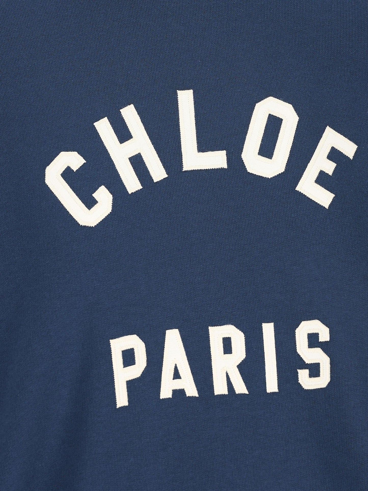 Pullover con collo a lupetto in pile di cotone. CH24AJH12192 4C6 CHLOE'
