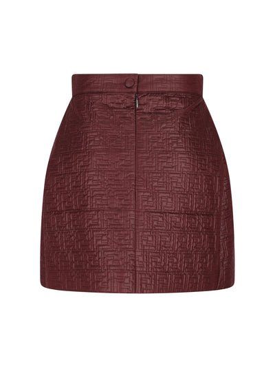 Gonna realizzata in nylon trapuntato. FAB407 AT9CF1UKF FENDI