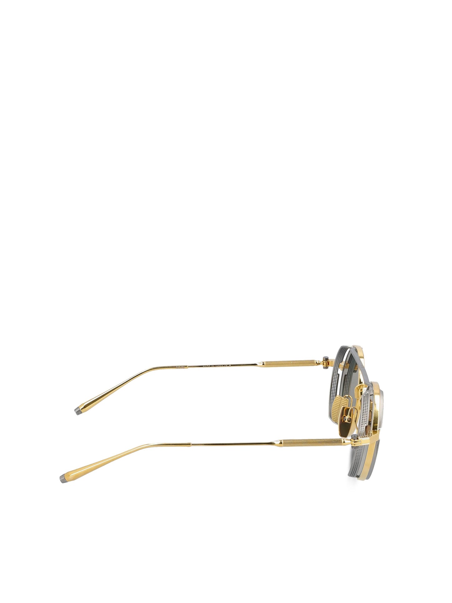 Occhiali da sole realizzati in titanio. AKS-505F-46 GLD - PLD AKONI