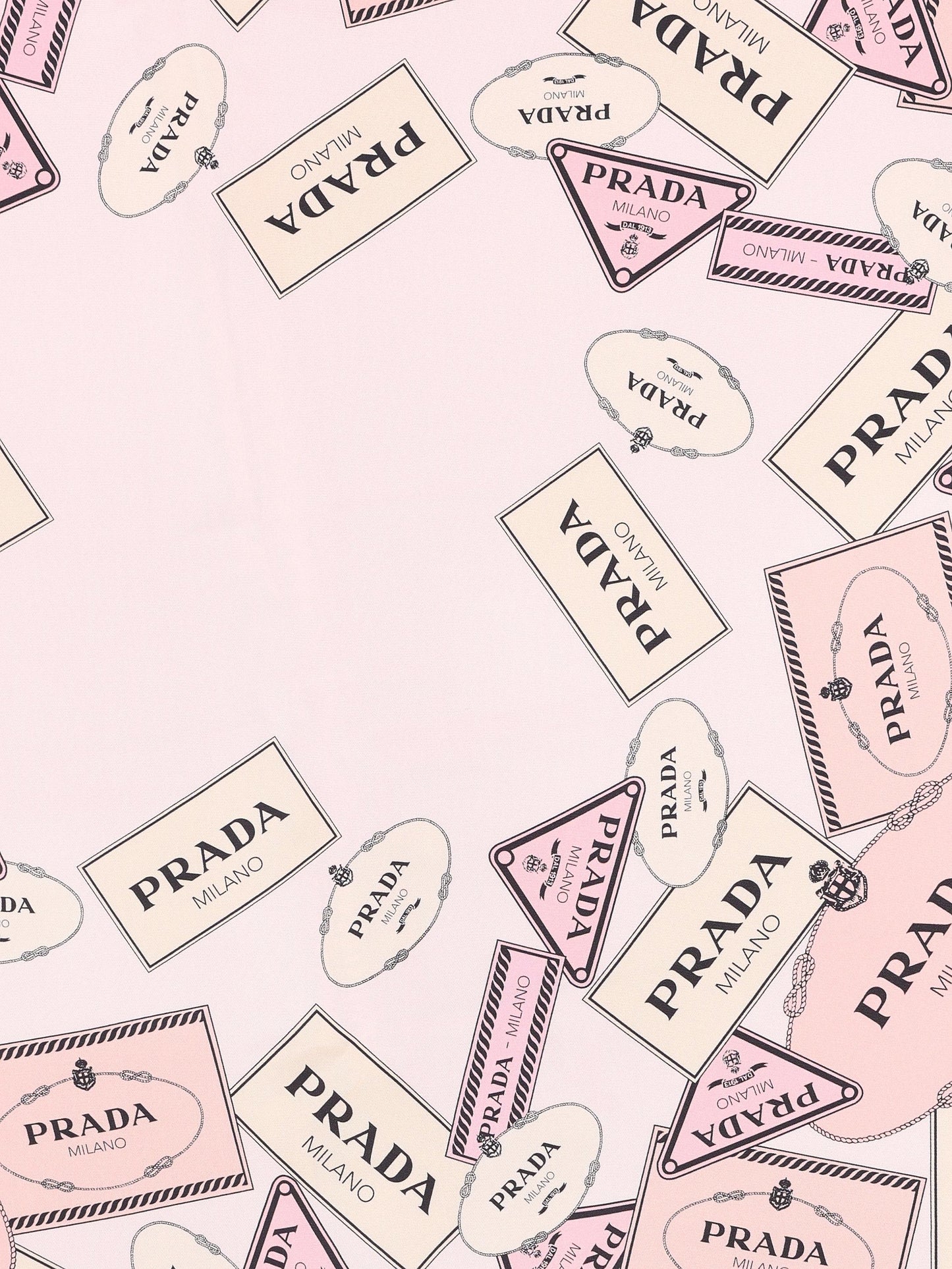 Foulard realizzato in seta. 1FF001 2DGYF0DLD PRADA