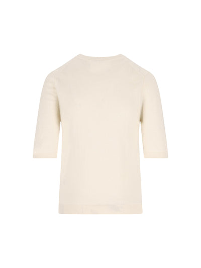 Maglia in Cashmere Manica Corta 4320C 2003 ALPHA STUDIO